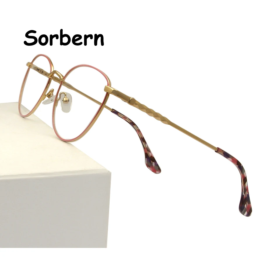 Luxury Design Metal Optical Glasses Frame Myopia Women Alloy Glasses Frame Ladies Fashion Trending Eyewear Prescription Eyeglass
Luxury Design Metal Optical Glasses Frame Myopia Women Alloy Glasses Frame Ladies Fashion Trending Eyewear Prescription Eyeglass
