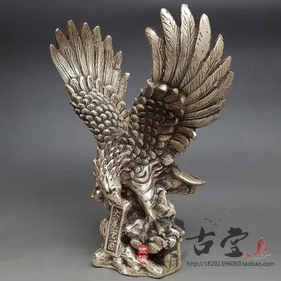 Antique brass silver plated eagle grand exhibition exquisite ornaments
Antique brass silver plated eagle grand exhibition exquisite ornaments