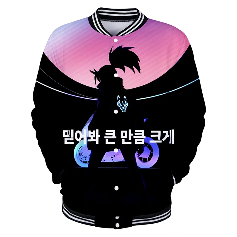 Kpop KDA популярные звезды 3d бейсбольная куртка пальто Модная Мужская Женская толстовка с капюшоном с длинным рукавом спортивные хип-хоп 3D толстовки куртки топы
Kpop KDA популярные звезды 3d бейсбольная куртка пальто Модная Мужская Женская толстовка с капюшоном с длинным рукавом спортивные хип-хоп 3D толстовки куртки топы