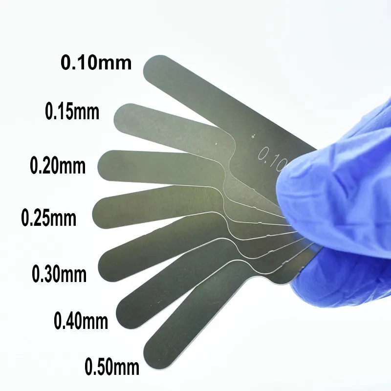 Dental Interproximal Reduction (IPR) Gauge Measure tool Interdental ruler Tooth Gap Stainless Steel Reciprocating IPR System
Dental Interproximal Reduction (IPR) Gauge Measure tool Interdental ruler Tooth Gap Stainless Steel Reciprocating IPR System