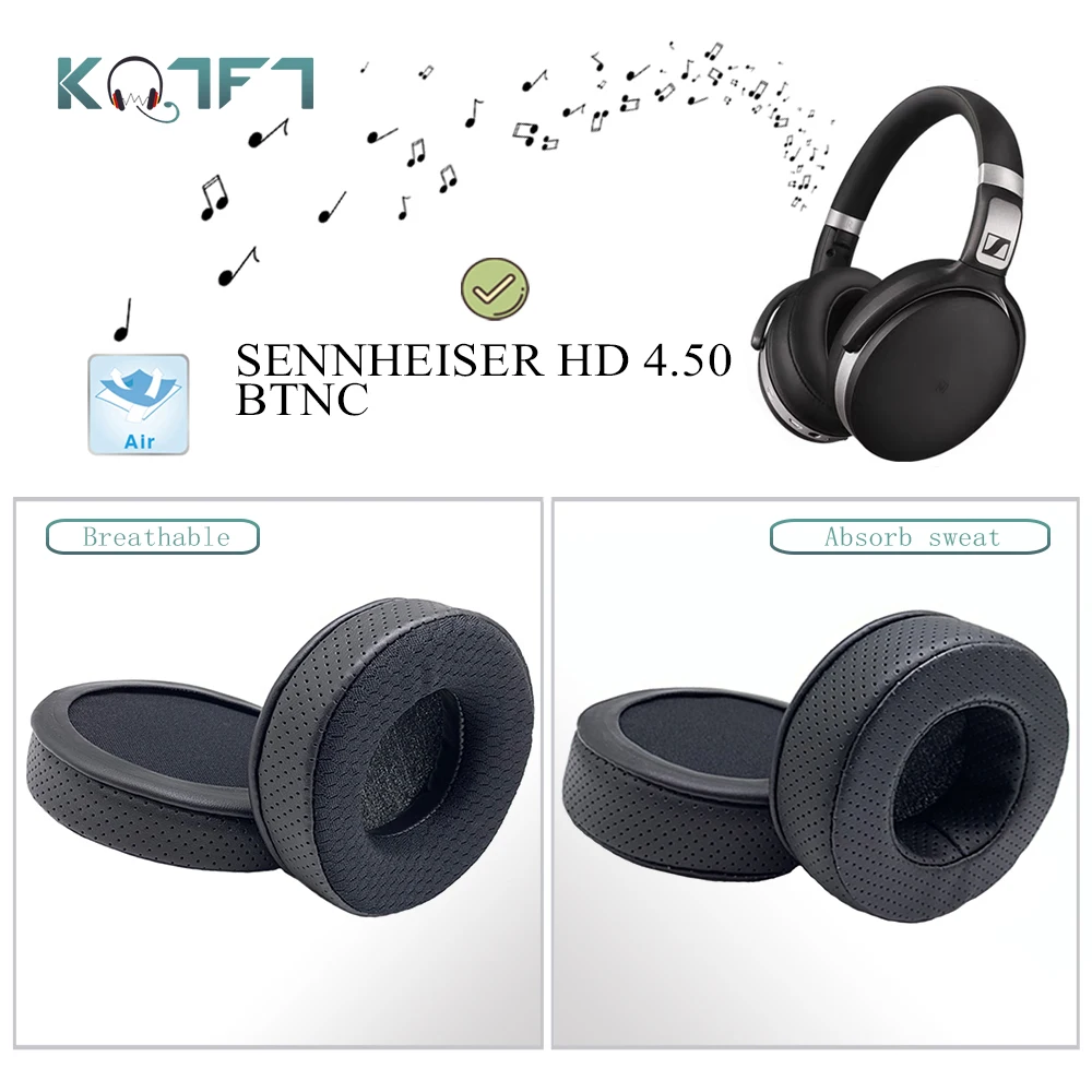 KQTFT Breathable Style Leather Replacement EarPads for SENNHEISER HD 4.50 BTNC Headphones Parts Earmuff Cover Cushion Cups
KQTFT Breathable Style Leather Replacement EarPads for SENNHEISER HD 4.50 BTNC Headphones Parts Earmuff Cover Cushion Cups