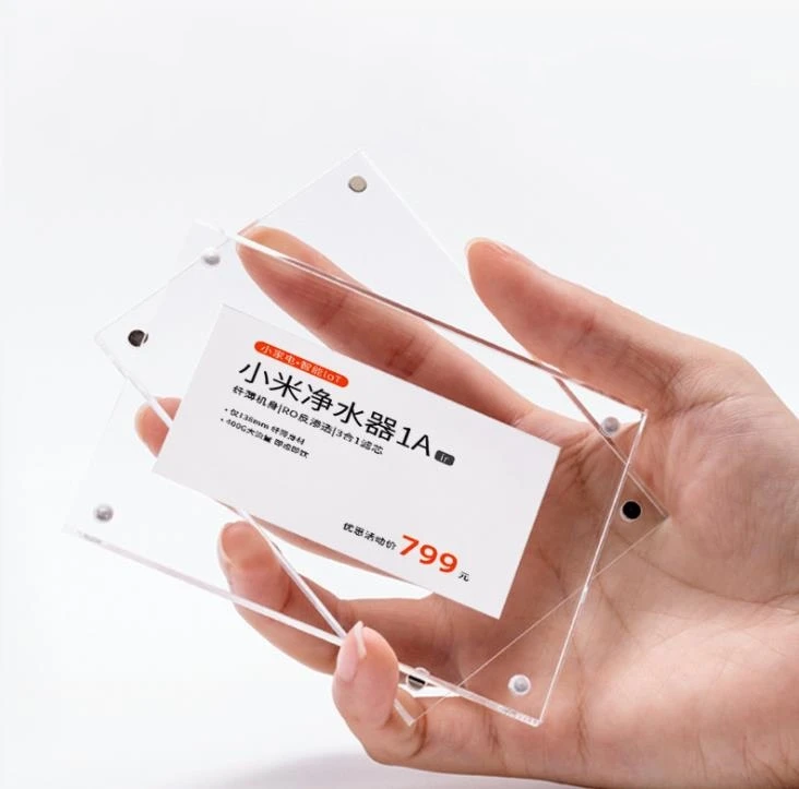 100pcs 152*102mm Wall Mount 6mm Thick Magnetic Acrylic Sign Holder Frame Price Card Tag Label Counter Top Stand SN1792
100pcs 152*102mm Wall Mount 6mm Thick Magnetic Acrylic Sign Holder Frame Price Card Tag Label Counter Top Stand SN1792