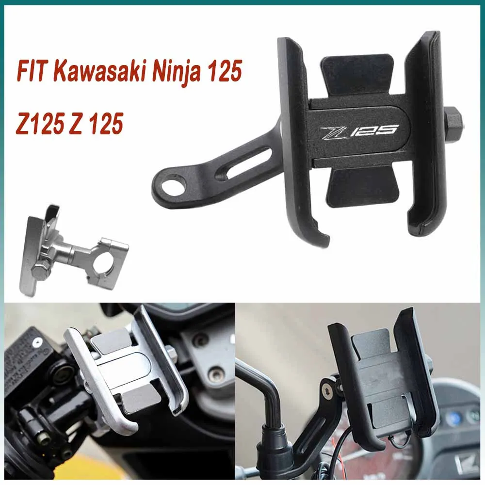 For Kawasaki Ninja 125 Z125 Z 125 Handlebar Mobile Phone Holder GPS stand bracket Motorcycle
For Kawasaki Ninja 125 Z125 Z 125 Handlebar Mobile Phone Holder GPS stand bracket Motorcycle