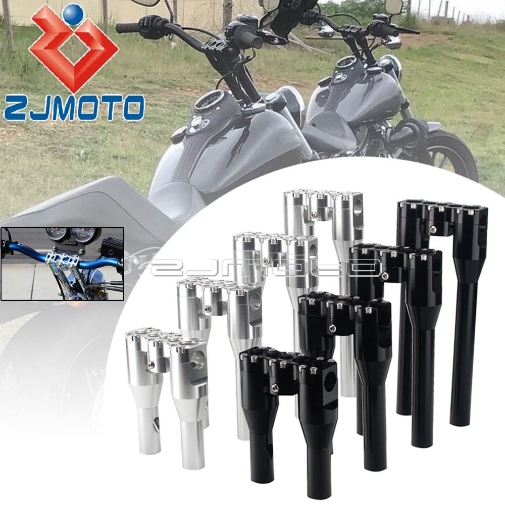 Motorcycle 25mm 1" Handlebar Riser 6"-12" Adjustable Handle Bar Gauge Clamp Mount For Harley Dyna Sportster Softail Chopper Cafe
Motorcycle 25mm 1" Handlebar Riser 6"-12" Adjustable Handle Bar Gauge Clamp Mount For Harley Dyna Sportster Softail Chopper Cafe