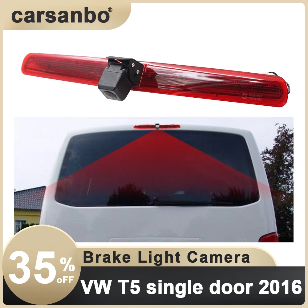 Car Brake Light Rear View Backup Camera Reverse For VW T5 single door 2016 With 7 inch rearview mirror monitor optional
Car Brake Light Rear View Backup Camera Reverse For VW T5 single door 2016 With 7 inch rearview mirror monitor optional
