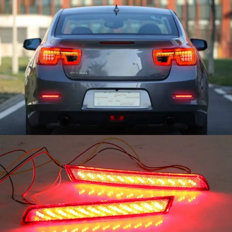2PCS Car LED Rear Tail Lights for Chevrolet Malibu 2012 2013 2014 2015 Bumper Reflector Lamp Brake Stop Light Car Style
2PCS Car LED Rear Tail Lights for Chevrolet Malibu 2012 2013 2014 2015 Bumper Reflector Lamp Brake Stop Light Car Style