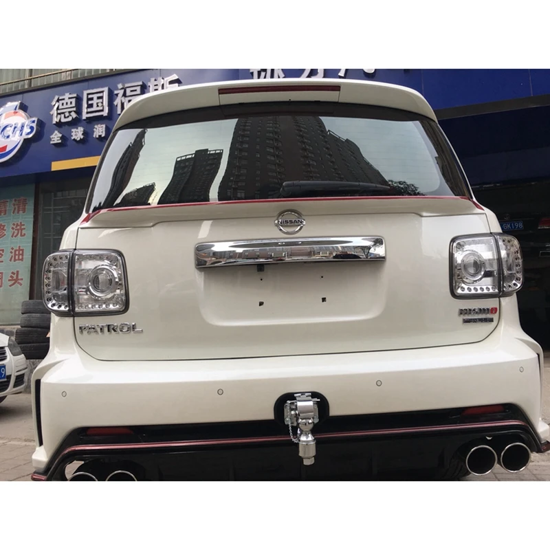 Auto ABS Plastic White Black Color Rear Trunk Boot Wing Spoiler Car Accessories 1Pcs For Nissan PATROL Y62 2011-2018
Auto ABS Plastic White Black Color Rear Trunk Boot Wing Spoiler Car Accessories 1Pcs For Nissan PATROL Y62 2011-2018