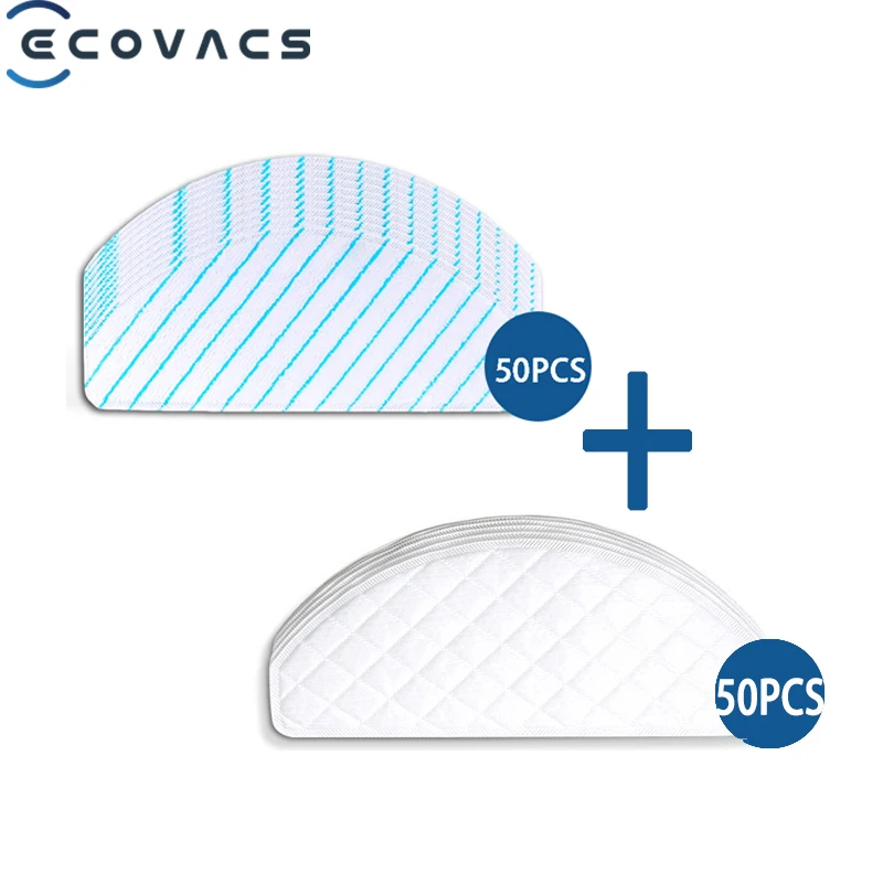 100PCS Mop Cloths Mopping Pads for ECOVACS Deebot T8 T9 T9 AIVI Robot Vacuum Cleaner Accessories Spare Parts
100PCS Mop Cloths Mopping Pads for ECOVACS Deebot T8 T9 T9 AIVI Robot Vacuum Cleaner Accessories Spare Parts