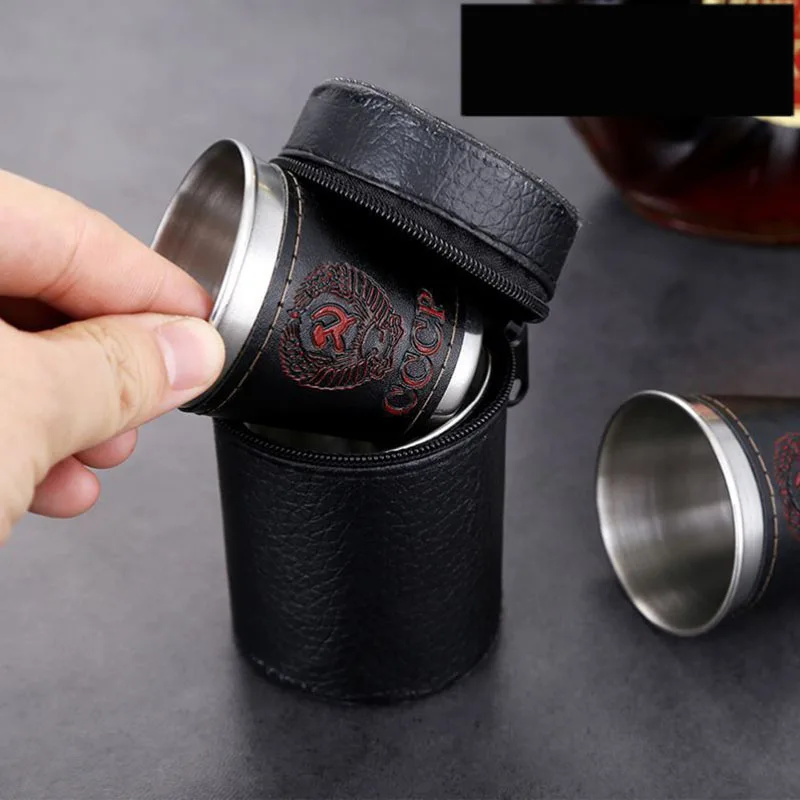 Russian Vodka Small Wine Glass Metal Personality Bar Restaurant Features Good-Looking Barbecue Cold Water Small Portable
Russian Vodka Small Wine Glass Metal Personality Bar Restaurant Features Good-Looking Barbecue Cold Water Small Portable