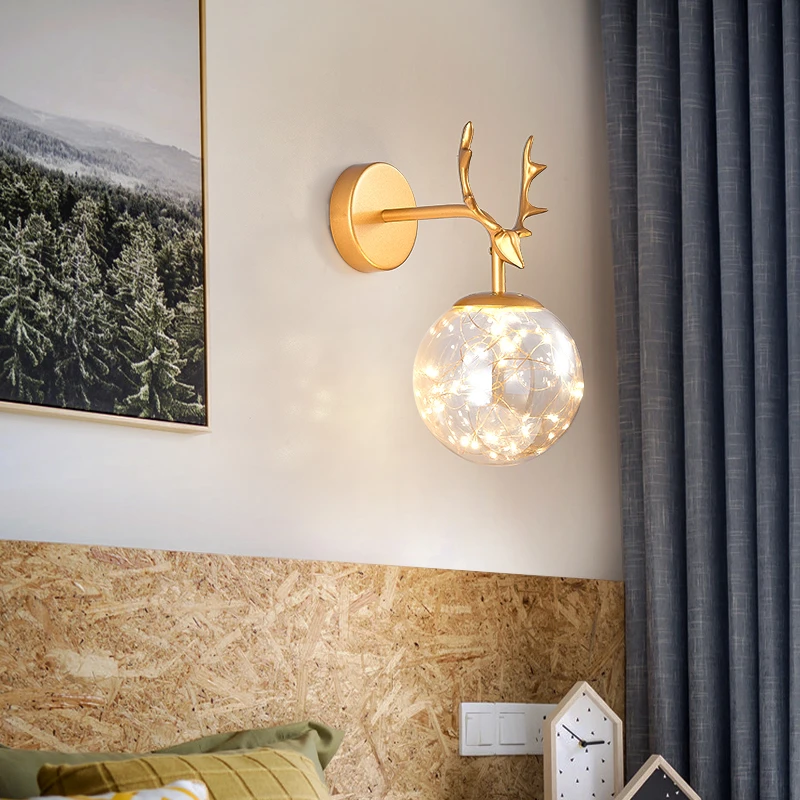 Loft Home LED Wall Lamp Bedroom Bedside Stylish Decorative Reindeer Design Lamps For Living Dining Room Corridor Hallway Fixture
Loft Home LED Wall Lamp Bedroom Bedside Stylish Decorative Reindeer Design Lamps For Living Dining Room Corridor Hallway Fixture