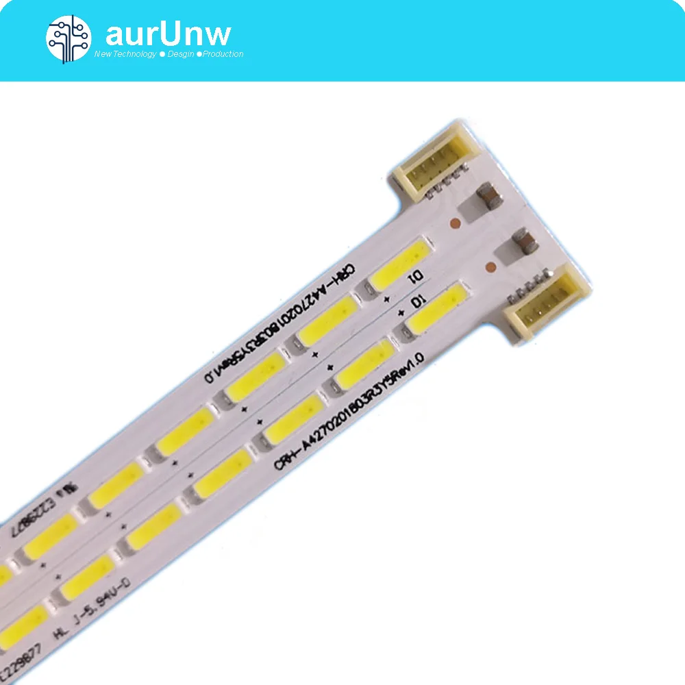 10 pieces/lot LED Backlight strip For Skyworth 42E510E 1555-R4205000-01 7749-642000-L160 72Leds 467mm New original
10 pieces/lot LED Backlight strip For Skyworth 42E510E 1555-R4205000-01 7749-642000-L160 72Leds 467mm New original