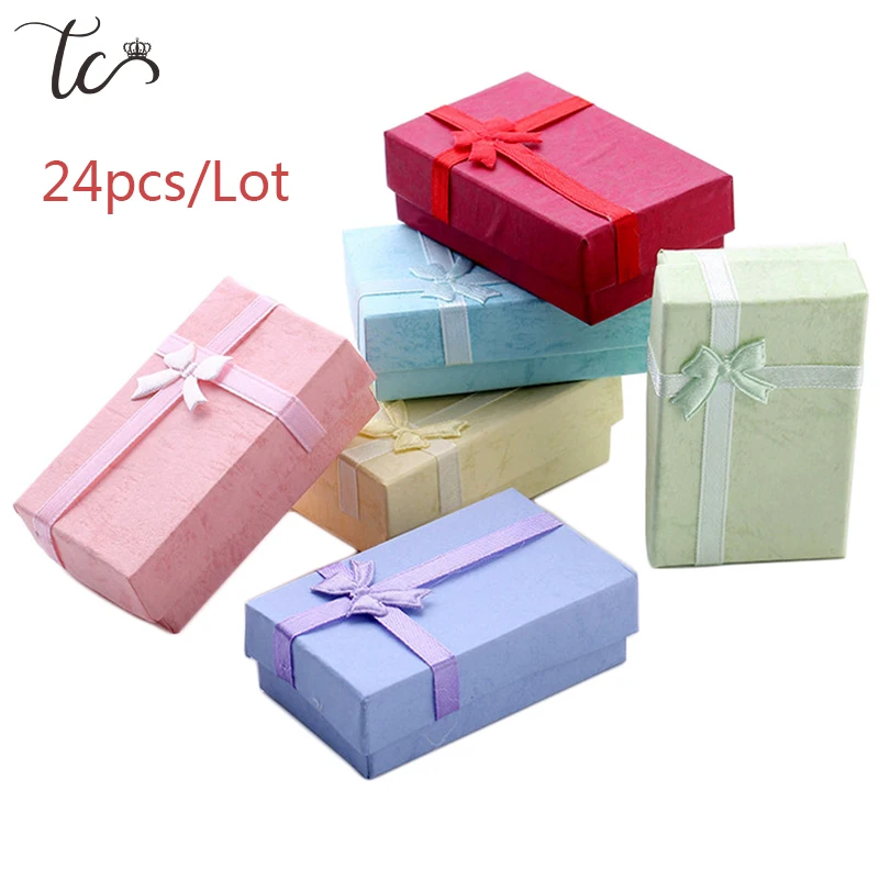 Paper Trinket Box Ring Box Necklace Organizer Earring Storage Box Necklace Box Small Accessories Container 24pcs/Lot
Paper Trinket Box Ring Box Necklace Organizer Earring Storage Box Necklace Box Small Accessories Container 24pcs/Lot