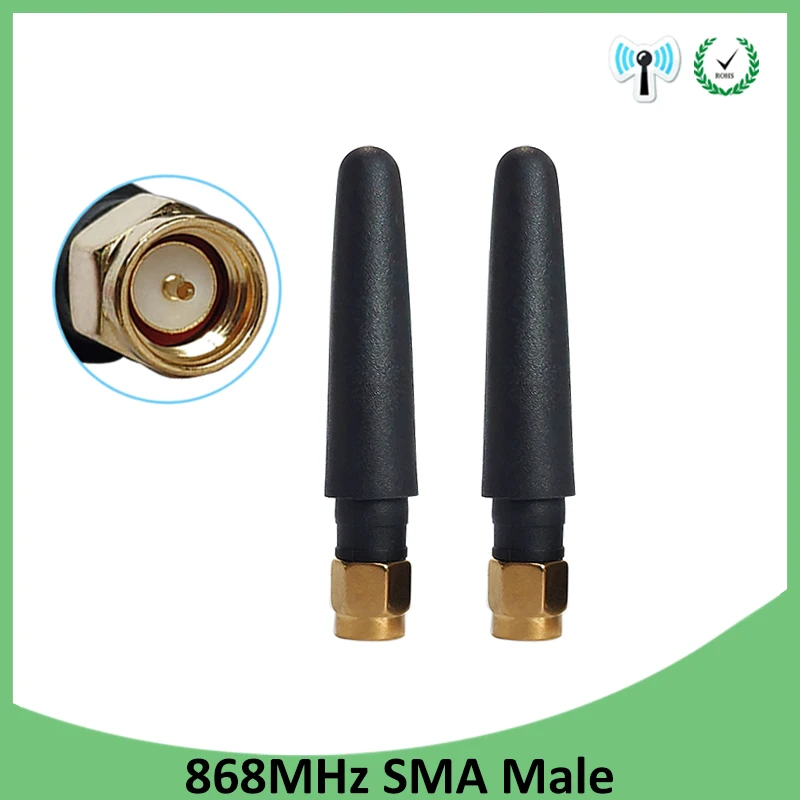 GRANDWISDOM 20pcs 868mhz antenna 3dbi sma male 915mhz lora antene pbx iot module lorawan signal receiver antena
GRANDWISDOM 20pcs 868mhz antenna 3dbi sma male 915mhz lora antene pbx iot module lorawan signal receiver antena