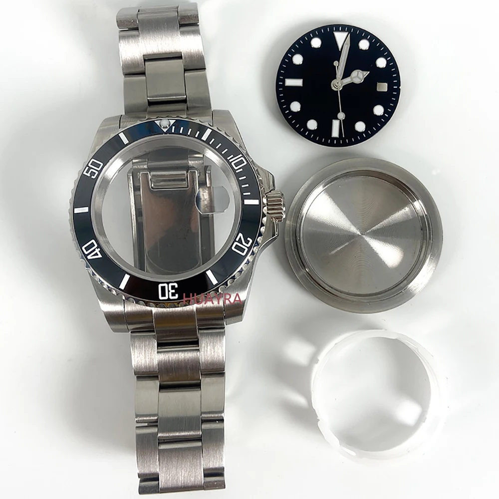 Watch accessories Men's mechanical watch 8215 2813 40mm SUB stainless steel with case set sapphire glass ceramic ring
Watch accessories Men's mechanical watch 8215 2813 40mm SUB stainless steel with case set sapphire glass ceramic ring