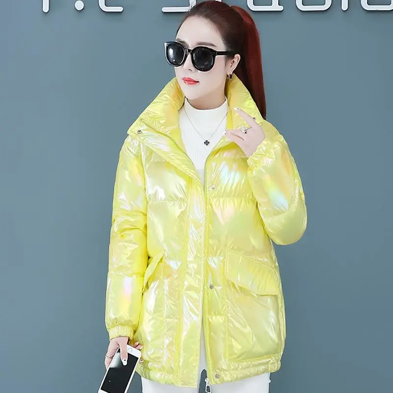 Winter Warm Jackets Female Basic Cotton Padded Coats 2024 New Smiley Face Pattern Loose Fashion Clothing Down Parka Lady Tops
Winter Warm Jackets Female Basic Cotton Padded Coats 2024 New Smiley Face Pattern Loose Fashion Clothing Down Parka Lady Tops