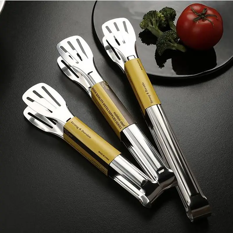 Kitchen Bar BBQ Clip Stainless Steel Food Clip Thick Food Folder Fried Barbecue Clip Steak Bread Barbecue Buffet Clip Bread Clip
Kitchen Bar BBQ Clip Stainless Steel Food Clip Thick Food Folder Fried Barbecue Clip Steak Bread Barbecue Buffet Clip Bread Clip