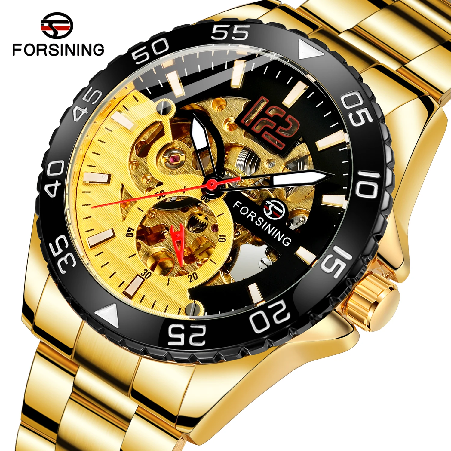 Forsining Luxury Mens Watch Automatic Skeleton Mechanical Watches Fashion Clock Sports Simple Men's Wristwatch Relogio Masculino
Forsining Luxury Mens Watch Automatic Skeleton Mechanical Watches Fashion Clock Sports Simple Men's Wristwatch Relogio Masculino