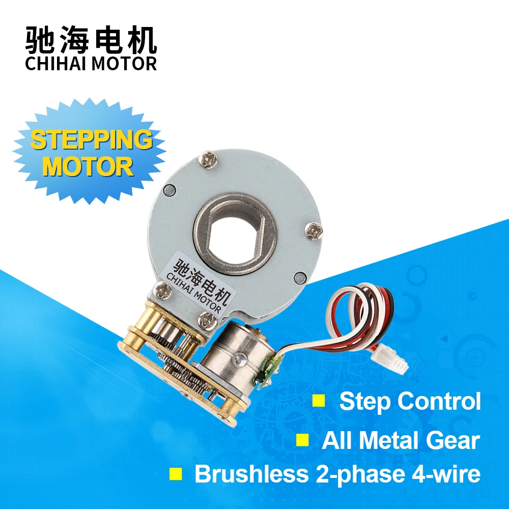 Двигатель ChiHai Φ 29 мм DC 5V Mini DC бесщеточный шаговый двигатель коэффициент 200/350/500 вторичный двигатель с переменной скоростью
Двигатель ChiHai Φ 29 мм DC 5V Mini DC бесщеточный шаговый двигатель коэффициент 200/350/500 вторичный двигатель с переменной скоростью