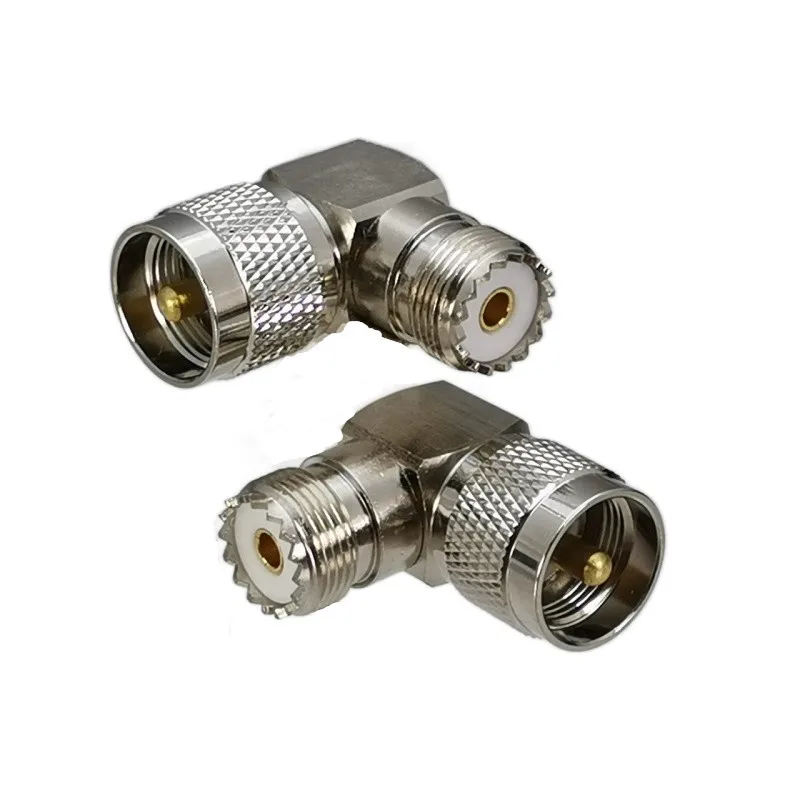 1pcs Connector Adapter UHF SO239 Female Jack to UHF PL259 Male Right Angle RF Coaxial Converter New
1pcs Connector Adapter UHF SO239 Female Jack to UHF PL259 Male Right Angle RF Coaxial Converter New