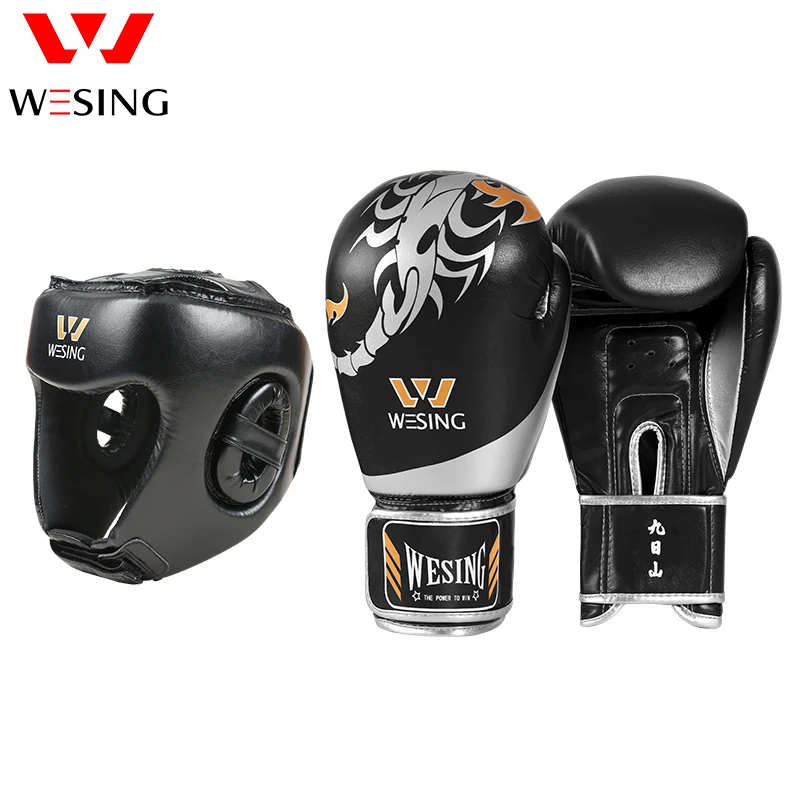 Wesing New Boxing Training Equipments Sanda Boxing Headgear and Gloves Head Guard sets
Wesing New Boxing Training Equipments Sanda Boxing Headgear and Gloves Head Guard sets