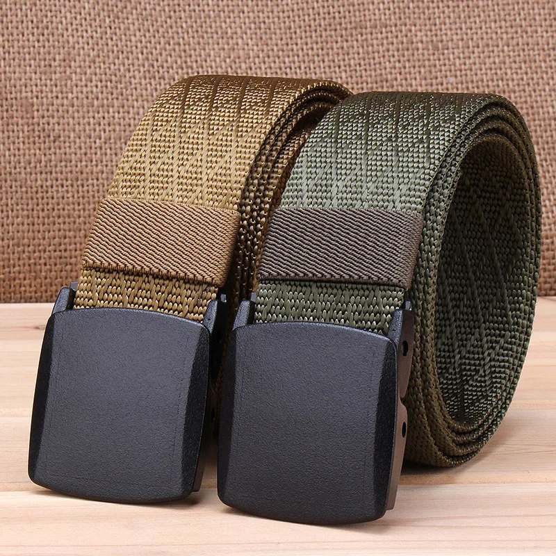 New Men and Women Canvas Nylon Belt Fashion Automatic Buckle Belts Women Outdoor Tactical Belt Military Male Strap Waist Belts
New Men and Women Canvas Nylon Belt Fashion Automatic Buckle Belts Women Outdoor Tactical Belt Military Male Strap Waist Belts