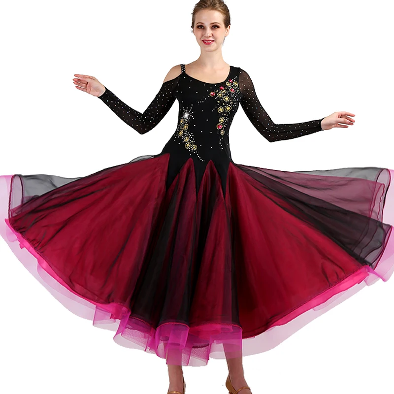 plus size black rhinestone Ballroom dancing dresses flower standard ballroom dance dress junior ballroom dance dresses mq088
plus size black rhinestone Ballroom dancing dresses flower standard ballroom dance dress junior ballroom dance dresses mq088