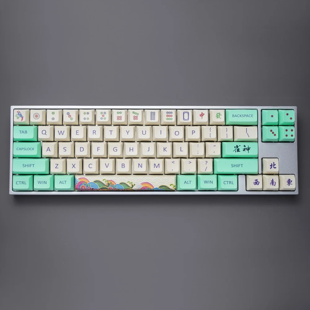 Majiang Design Keycaps For Cherry Gateron Switch Mechanical Gaming Keyboard GH60 87 104 Cherry Profile Sublimation PBT Key Cap
Majiang Design Keycaps For Cherry Gateron Switch Mechanical Gaming Keyboard GH60 87 104 Cherry Profile Sublimation PBT Key Cap