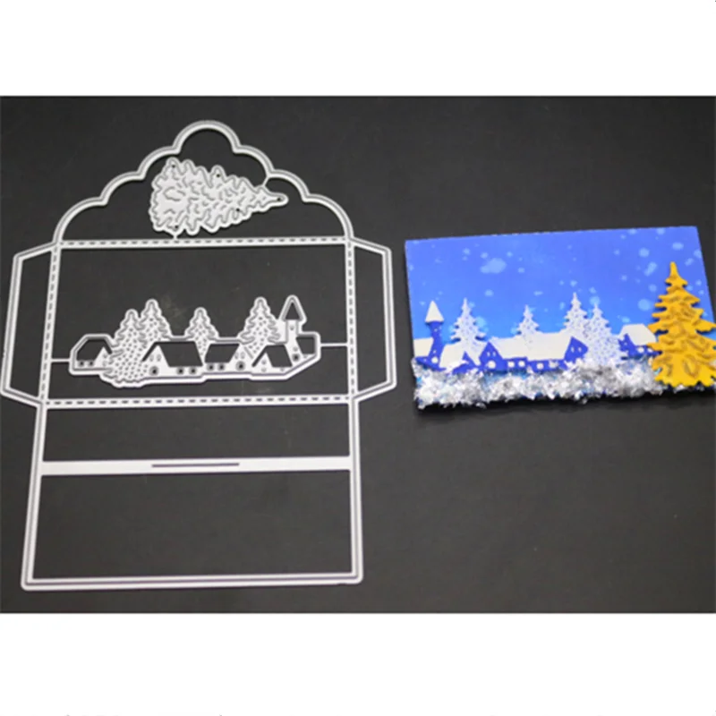 SCRAPBOOK Metal Cutting Dies For Scrapbooking Stencils SNOW TREE ENVELOPE DIY PAPER Album Cards Making Embossing Die CUT Cuts
SCRAPBOOK Metal Cutting Dies For Scrapbooking Stencils SNOW TREE ENVELOPE DIY PAPER Album Cards Making Embossing Die CUT Cuts