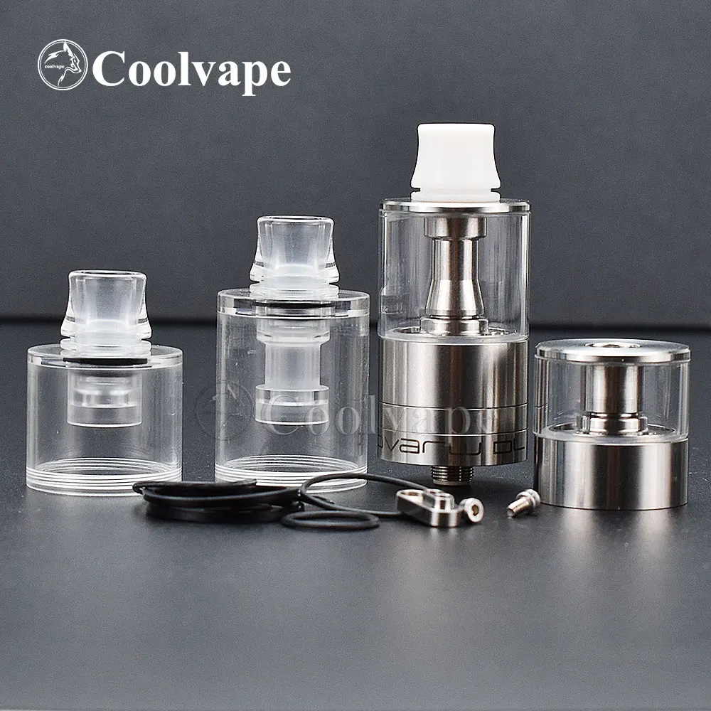 wolfcoolvape Dvarw DL FL RTA Single Coil Building 24mm Rebuildable Tank SteamTuners Dvarw DL FL cap bottom filling 3.5ml/6ml
wolfcoolvape Dvarw DL FL RTA Single Coil Building 24mm Rebuildable Tank SteamTuners Dvarw DL FL cap bottom filling 3.5ml/6ml