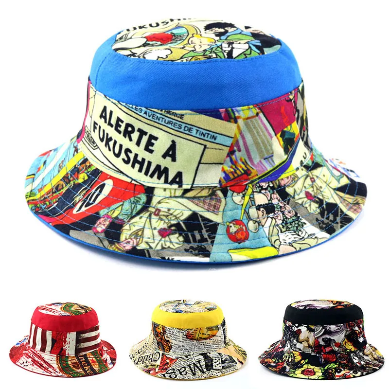 Children's Summer Bucket Hat Colorful Printing Kids Hats Sun Cap Boys Girls Fisherman Baby Hats Korean Fashion Style Hat
Children's Summer Bucket Hat Colorful Printing Kids Hats Sun Cap Boys Girls Fisherman Baby Hats Korean Fashion Style Hat