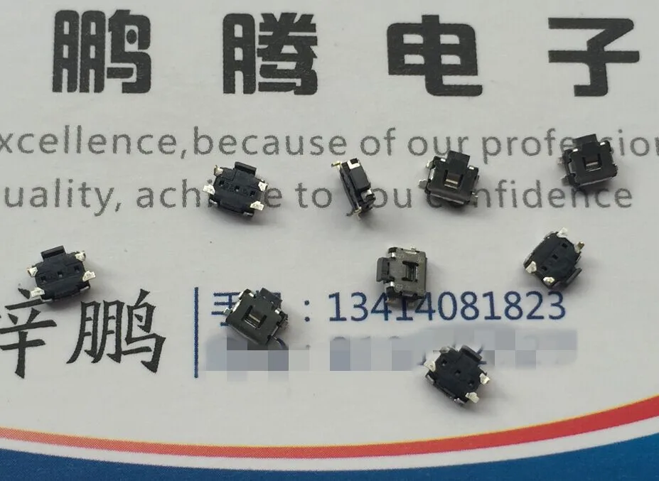 10PCS Japan EVQP3S01K 3.5*2.9 small tortoise touch switch mobile phone side button patch bent foot
10PCS Japan EVQP3S01K 3.5*2.9 small tortoise touch switch mobile phone side button patch bent foot