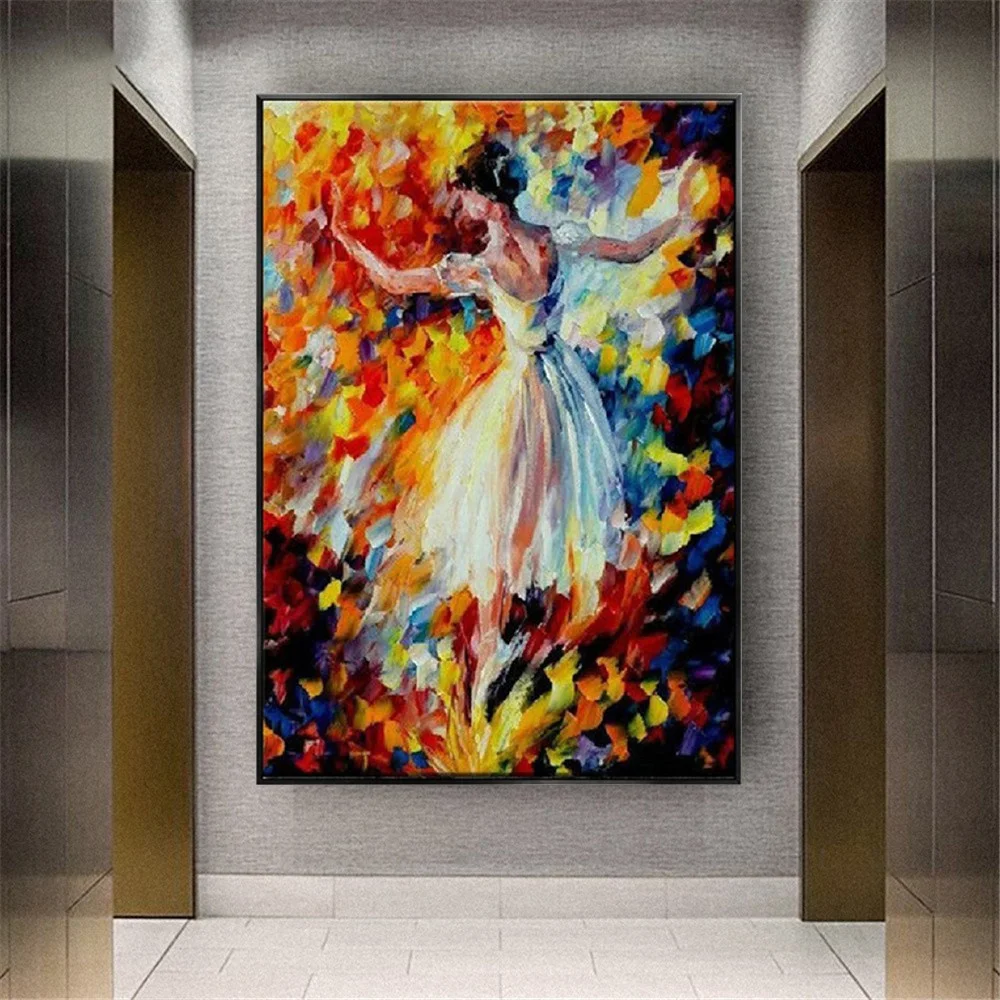 Large White Ballet Dancer Hand Made Modern Abstract Palette Knife Oil Painting On Canvas Wall Art For Living Room Home Decor
Large White Ballet Dancer Hand Made Modern Abstract Palette Knife Oil Painting On Canvas Wall Art For Living Room Home Decor