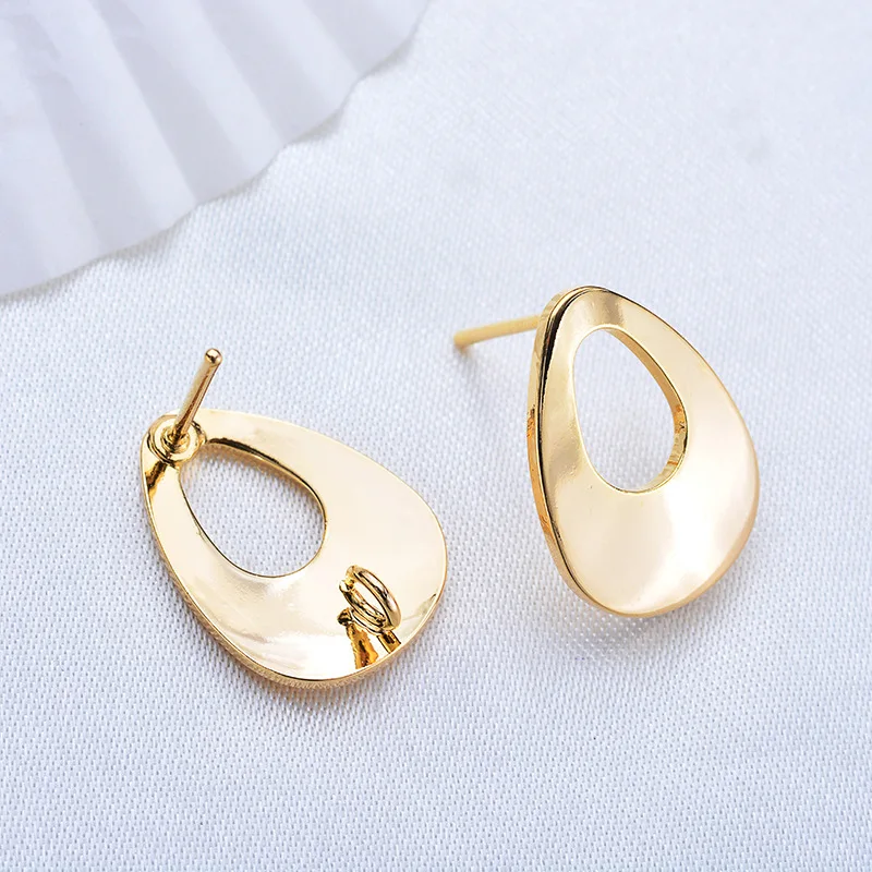 20pcs High Quality Gold Color Oval Earring Connector Geometry Charms Earring Base Pendant DIY Women's Jewelry
20pcs High Quality Gold Color Oval Earring Connector Geometry Charms Earring Base Pendant DIY Women's Jewelry