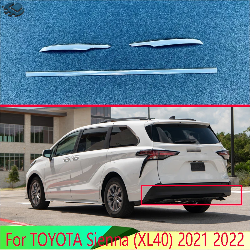 Для TOYOTA Sienna (XL40) 2021 2022 автомобильные аксессуары ABS хромированный задний бампер Противоскользящий протектор защитная пластина аксессуары
Для TOYOTA Sienna (XL40) 2021 2022 автомобильные аксессуары ABS хромированный задний бампер Противоскользящий протектор защитная пластина аксессуары