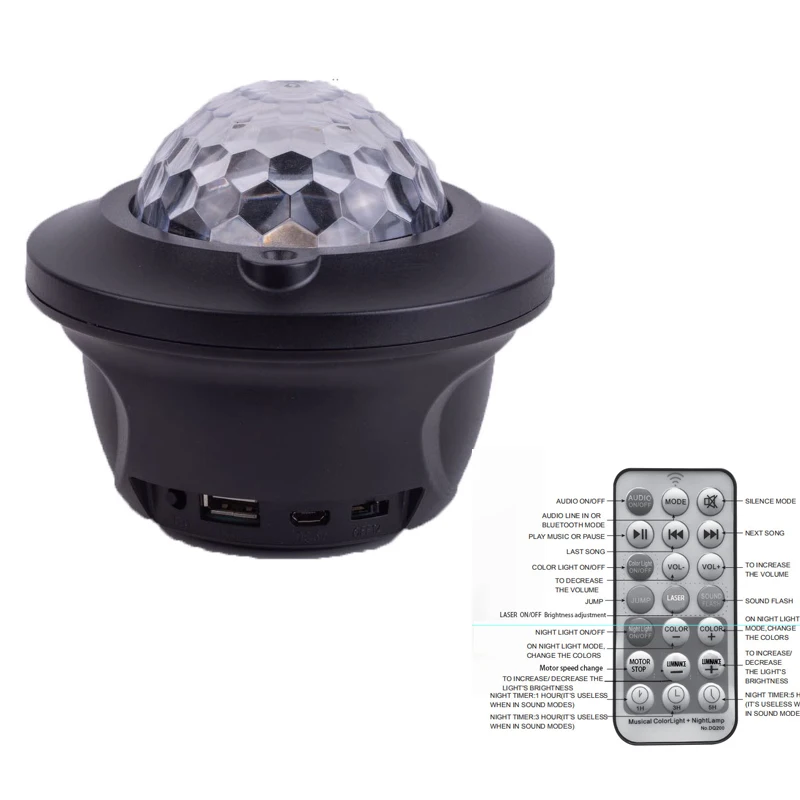 Проектор Stary Sky с USB-зарядкой, дискотека, стробоскоп для вечеринки, сценическое освещение с голосовым управлением, лазерный светильник для танцпола
Проектор Stary Sky с USB-зарядкой, дискотека, стробоскоп для вечеринки, сценическое освещение с голосовым управлением, лазерный светильник для танцпола
