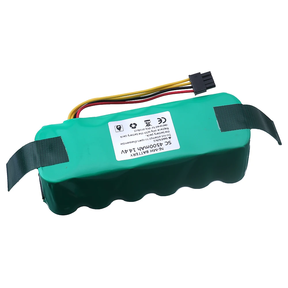 14.4V SC 4500mAh NI-MH Rechargeable Vacuum Cleaner Battery for Ecovacs CR120 Dibea Panda X500 X580 Kk8 Haier Sweeping Robot
14.4V SC 4500mAh NI-MH Rechargeable Vacuum Cleaner Battery for Ecovacs CR120 Dibea Panda X500 X580 Kk8 Haier Sweeping Robot