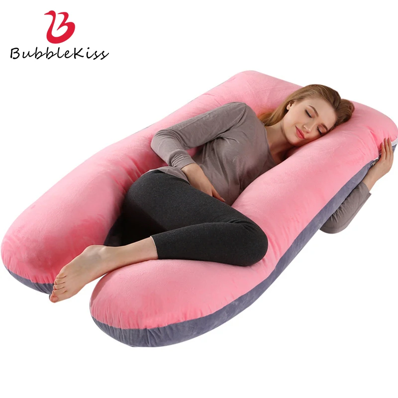 Bubble Kiss U Shape Large Pregnancy Pillows Solid Color Sleep Support Pillow For Pregnant Waist Protection Maternity Pillows
Bubble Kiss U Shape Large Pregnancy Pillows Solid Color Sleep Support Pillow For Pregnant Waist Protection Maternity Pillows