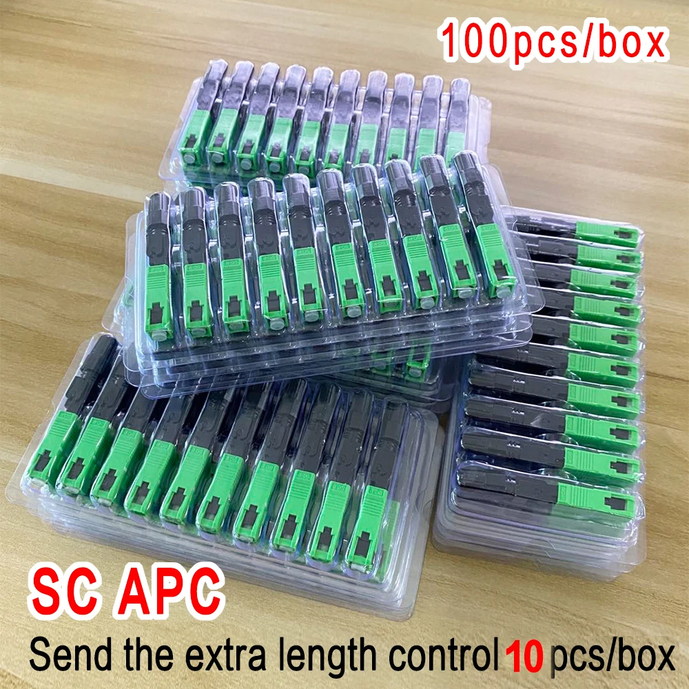 100 шт. встроенный SC APC Волоконно-оптический Быстрый коннектор FTTH одномодовый волоконно-оптический SC Быстрый коннектор адаптер полевой сборки
100 шт. встроенный SC APC Волоконно-оптический Быстрый коннектор FTTH одномодовый волоконно-оптический SC Быстрый коннектор адаптер полевой сборки