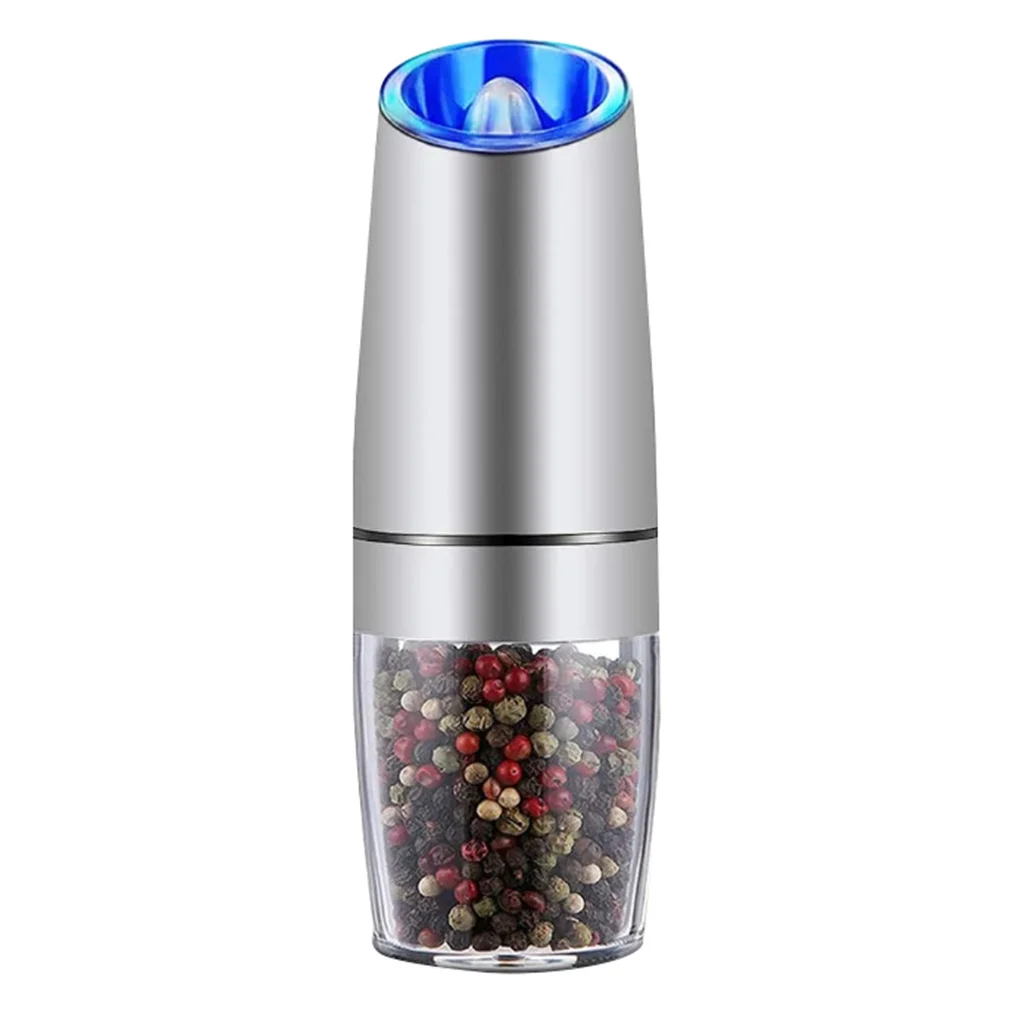 Мельница для перца, регулируемая грубость, модный стальной кухонный гаджет, гравитационный шлифовальный инструмент для специй, магазин аксессуаров
Мельница для перца, регулируемая грубость, модный стальной кухонный гаджет, гравитационный шлифовальный инструмент для специй, магазин аксессуаров