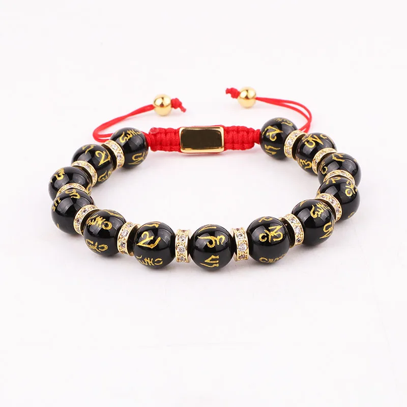 New Design Natural Stone Tibetan Agate Beads CZ Charm Macrame Adjustable Luxury Feng Shui Bracelet Women Men
New Design Natural Stone Tibetan Agate Beads CZ Charm Macrame Adjustable Luxury Feng Shui Bracelet Women Men