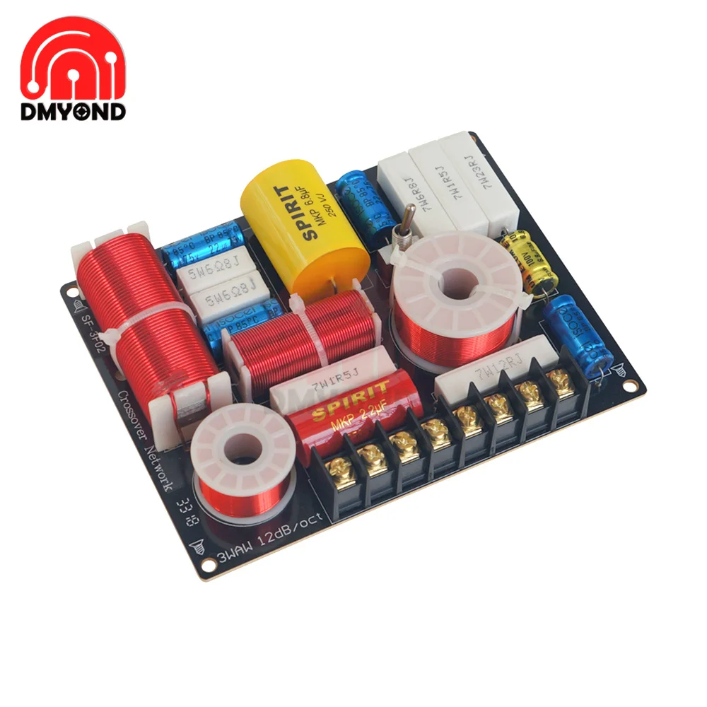 1PC 280W 3 Way Audio Speaker Crossover Treble+ Midrange+ Bass Independent Filter Frequency Divider for Speaker DIY Home Theater
1PC 280W 3 Way Audio Speaker Crossover Treble+ Midrange+ Bass Independent Filter Frequency Divider for Speaker DIY Home Theater