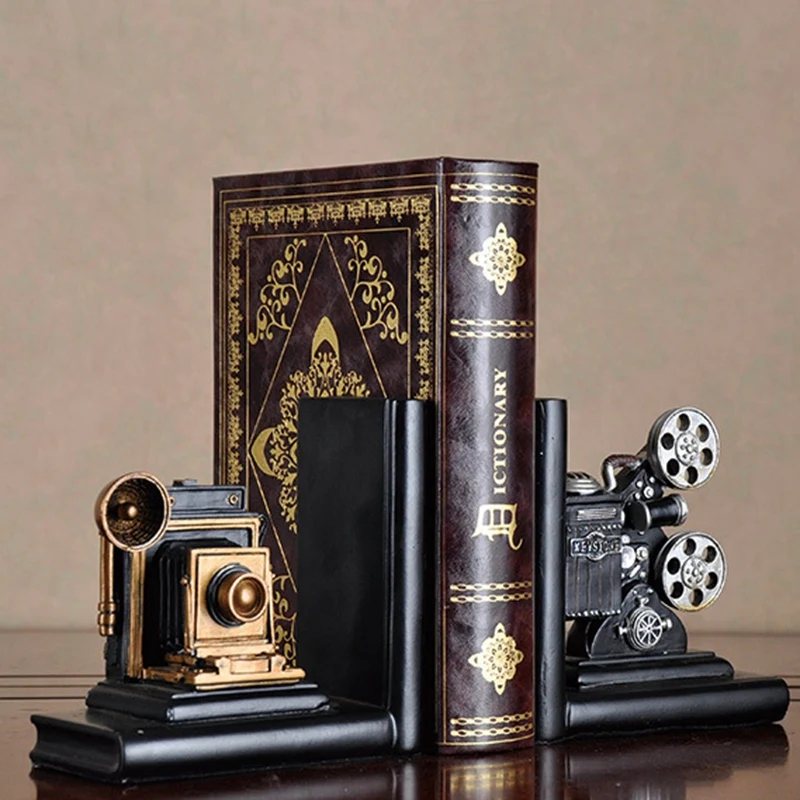 Ретро-камера Bookend кинопроектор черный серебристый коллекционный проект креативный книжный шкаф Винтажные Ювелирные изделия для Кабинета
Ретро-камера Bookend кинопроектор черный серебристый коллекционный проект креативный книжный шкаф Винтажные Ювелирные изделия для Кабинета