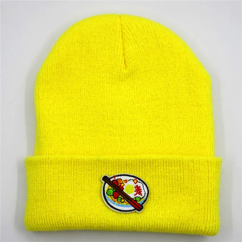 Cotton Food Embroidery Thicken Knitted Hat Winter Warm Hat Skullies Cap Beanie Hat for Men and Women 316
Cotton Food Embroidery Thicken Knitted Hat Winter Warm Hat Skullies Cap Beanie Hat for Men and Women 316