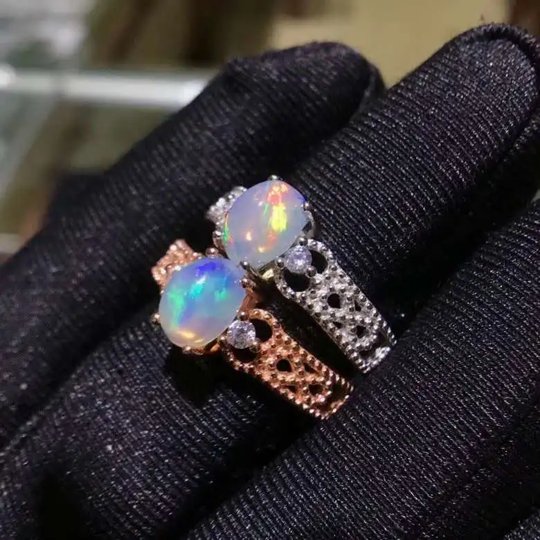 Natural And Real Opal Stone Rings 925 Sterling Silver Stone Ring Cut Fire Luxury For Women
Natural And Real Opal Stone Rings 925 Sterling Silver Stone Ring Cut Fire Luxury For Women