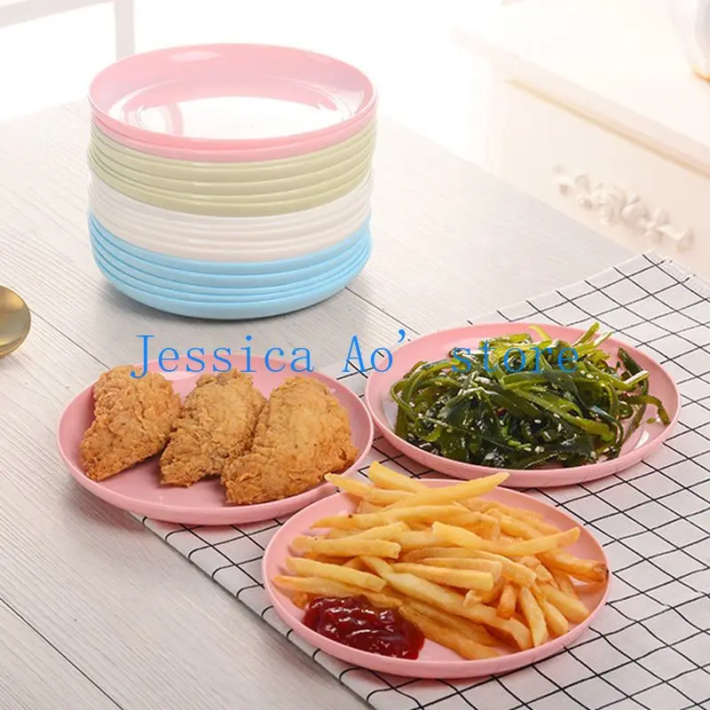 4pcs 15cm Plastic Plates Solid Color Round Cute Plates Europe Simple Plates and Dishes for Fast Food Snack Desert Plate
4pcs 15cm Plastic Plates Solid Color Round Cute Plates Europe Simple Plates and Dishes for Fast Food Snack Desert Plate