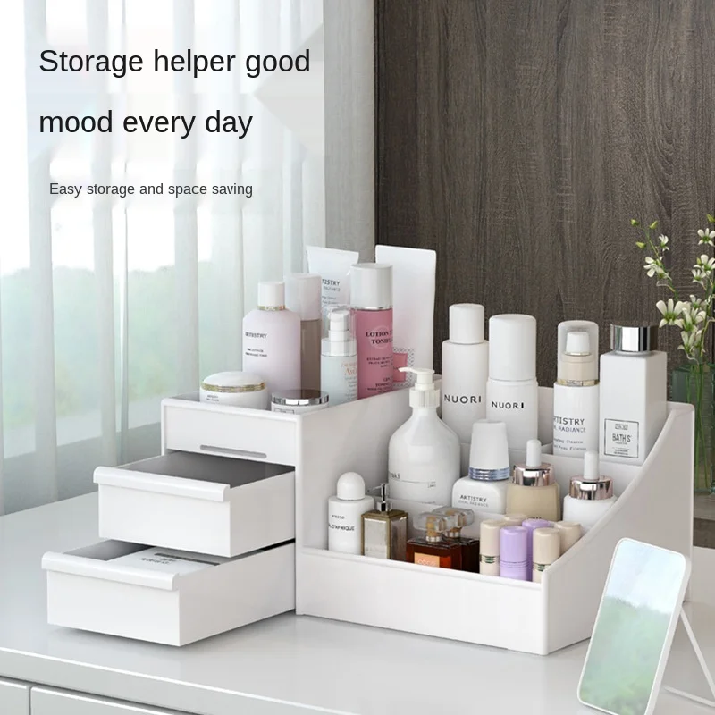 Desk Organizer Plastic Makeup Storage Box For Stationary Storage Large Capacity Drawer Sundries Organizer Office Accessories
Desk Organizer Plastic Makeup Storage Box For Stationary Storage Large Capacity Drawer Sundries Organizer Office Accessories