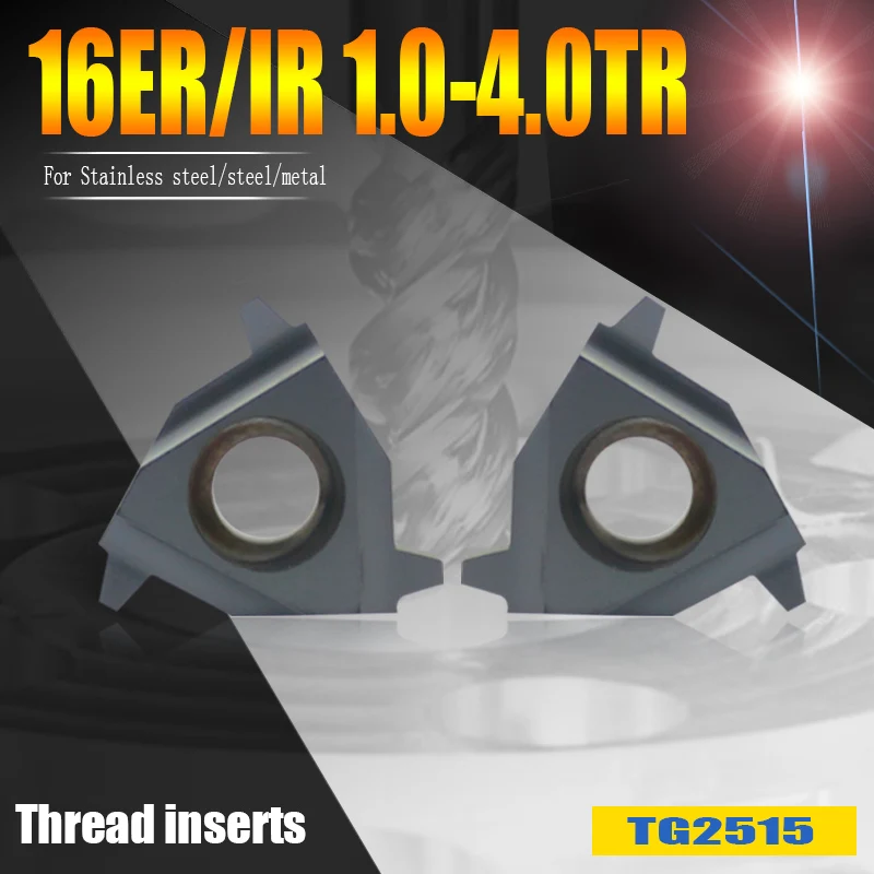 Резьбонарезной инструмент 16ER 1.0TR-4.0TR, инструмент для внутренней обточки 16IR 1,0-4.0TR, карбидные вставки, резьбовое лезвие для металла из нержавеющей стали
Резьбонарезной инструмент 16ER 1.0TR-4.0TR, инструмент для внутренней обточки 16IR 1,0-4.0TR, карбидные вставки, резьбовое лезвие для металла из нержавеющей стали