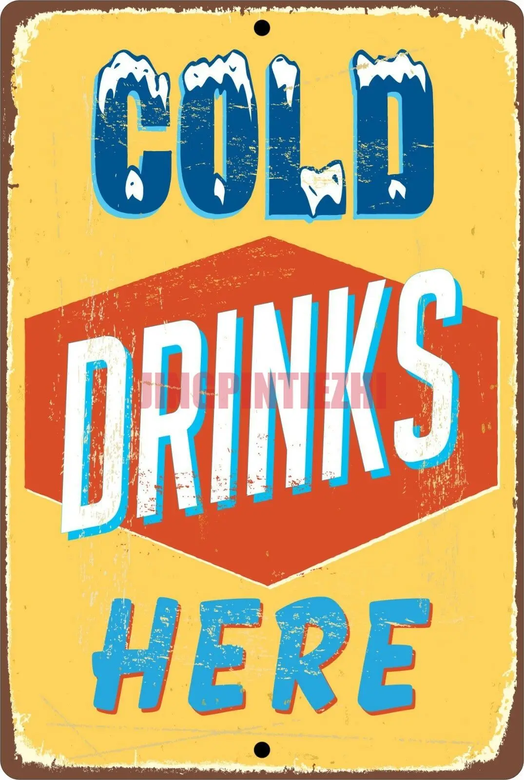 Creative Car Stickers Retro Cold Drinks Here Vintage Sign Car Stickers Vinyl Decal Racing Helmet Motorcycle Stickers
Creative Car Stickers Retro Cold Drinks Here Vintage Sign Car Stickers Vinyl Decal Racing Helmet Motorcycle Stickers
