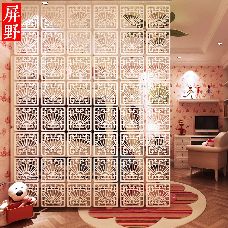 Chinese Hanging room dividers Private dining Shield Plastic partitions Screen Decoration Mobile suspension folding screens
Chinese Hanging room dividers Private dining Shield Plastic partitions Screen Decoration Mobile suspension folding screens