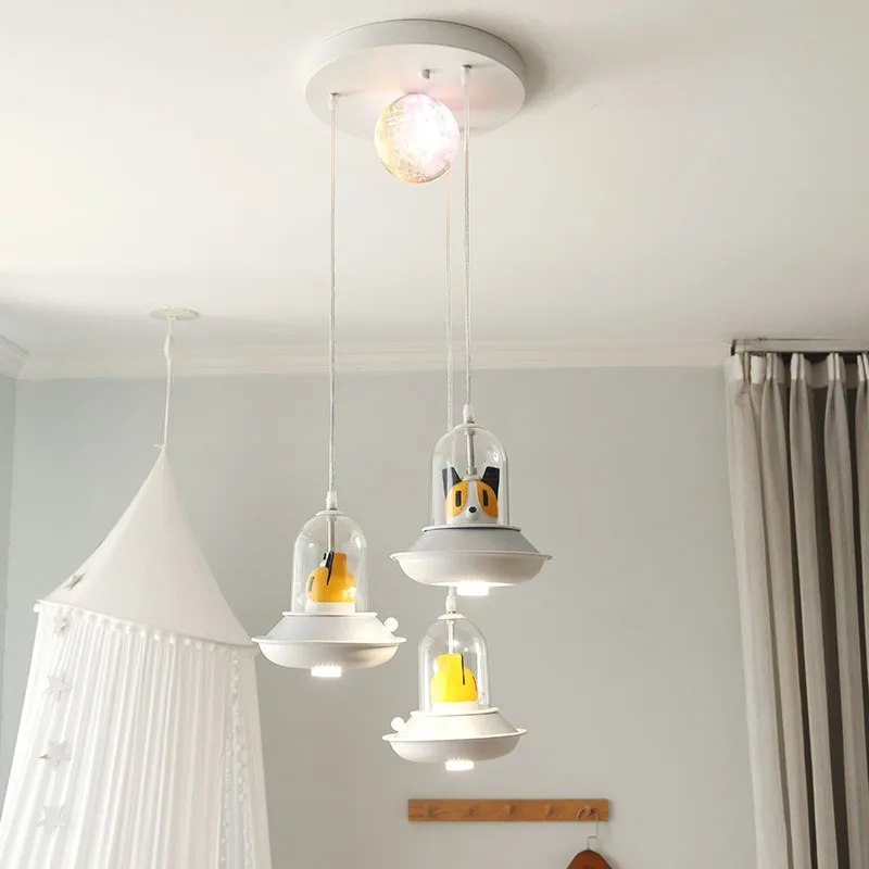 Space dog Nordic children's room lamp bedroom lamp bedside chandelier modern simple creative boy lamp aisle bar
Space dog Nordic children's room lamp bedroom lamp bedside chandelier modern simple creative boy lamp aisle bar